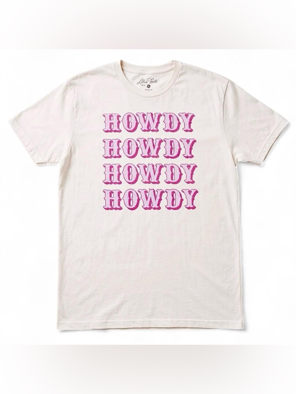 Lotus Fashion Howdy Graphic Tee